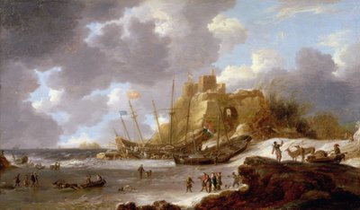 Scena costiera norvegese da Jan Peeters